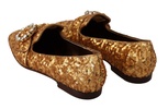 Embellished Loafers with Sequins and Crystals by Dolce & Gabbana