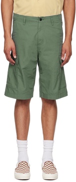 Green Regular Cargo Shorts
