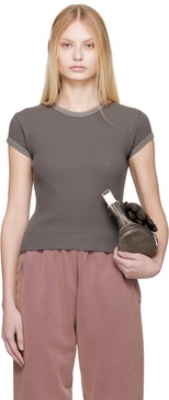 Gray Fitted T-shirt