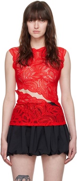 Red Silva Blouse