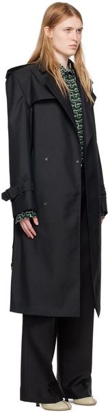 Black Long Trench Coat