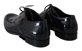 dolce & gabbana elegant   leather derby dress men's shoes
