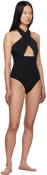 Black Milana One-Piece Swimsuit