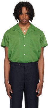 Green Boxy Shirt