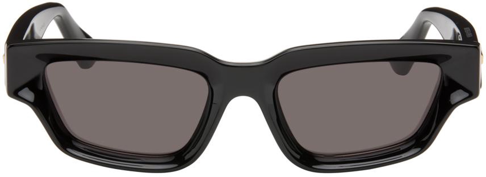 Black Sharp Square Sunglasses