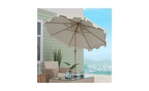 Durable Outdoor Beach Umbrella for Sun Protection and Beach Comfort