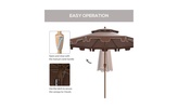 Outdoor Beach Umbrella – Portable and UV-Protected Shade for Beach, Patio, or Outdoor Activities