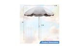 Outdoor Umbrella for Sun Protection and Stylish Patio or Garden Shade