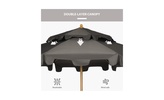 Portable Outdoor Beach Umbrella for Shade and Sun Protection