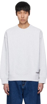 Gray Label Script Sweatshirt