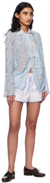 Blue Meridian Blouse