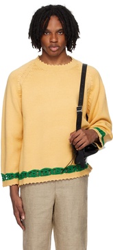 Yellow Daisy Garland Sweater