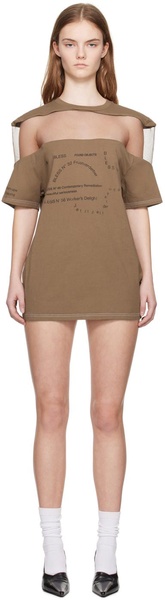 SSENSE Exclusive Brown Minidress