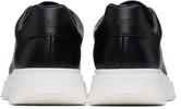 Black Leather Sneakers