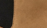 Brown nubuck ankle boots for women