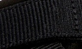 Black Textile Sandal for Women