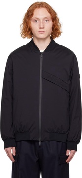Black Towada Down Bomber Jacket