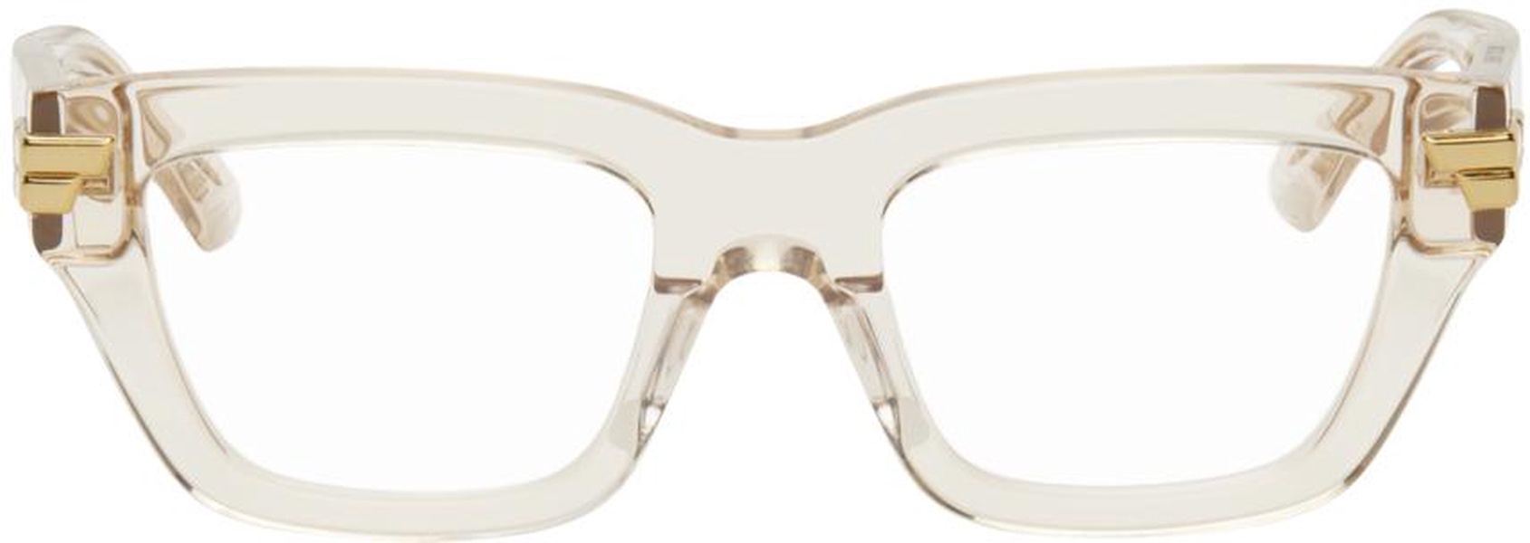 Transparent Square Glasses