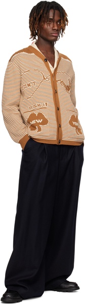 Brown & White Buckaroo Cardigan