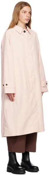 Pink Holin Trench Coat