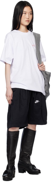 Black Nº69 Overjogging Denim Shorts
