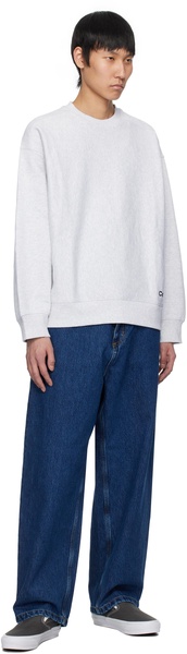 Gray Label Script Sweatshirt