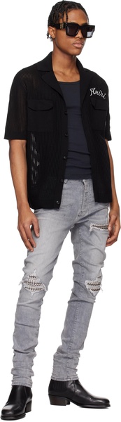 Gray Boucle MX1 Jeans