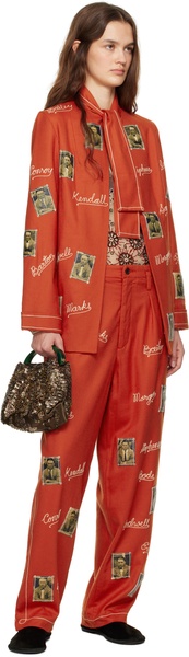 Red Alumni Trousers