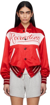 Red & Pink Postcard Rally Jacket