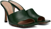 Green Stretch Mules