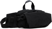 Black Plain Paper Touch Belt Bag