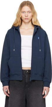 Navy Sig; TRS Tag 01 Zip-Up Hoodie