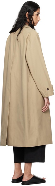 Tan Holin Trench Coat