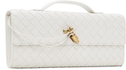 White Andiamo Clutch