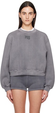 COTTON SWEATSHIRT WITH LOGO