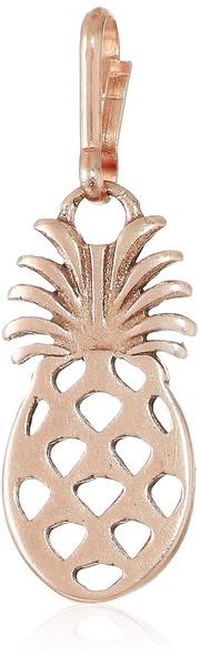Alex and Ani Women's Pineapple Charm 14KT Rose Gold Plated, Expandable