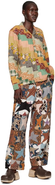 Multicolor Patchwork Shirt