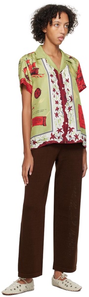 Brown Johnny Knit Trousers