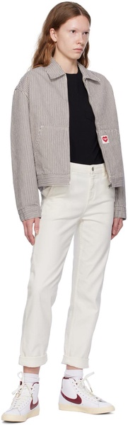 White Pierce Jeans