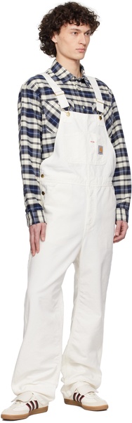 White Bib Overalls