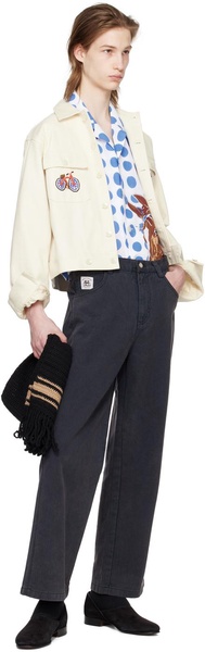 Black Knolly Brook Trousers