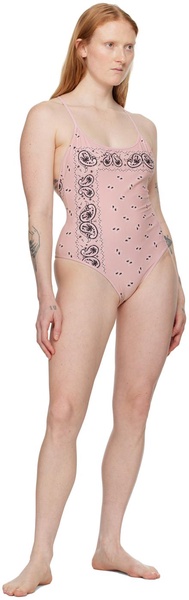 Pink Paisley Swimsuit