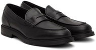 Black Almond Toe Loafers