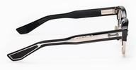 Newton - Black / Brushed 12k Gold Rx Glasses