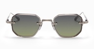 Juno-two - Brushed Black Palladium / Grey Crystal Sunglasses
