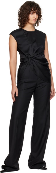 Black Bourdin Blouse