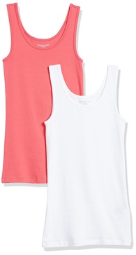 Amazon Essentials Women's Slim-Fit Tank, Pack of 2
