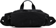 Black Plain Paper Touch Belt Bag