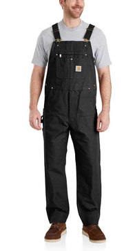 Carhartt mens Loose Fit Firm Duck Insulated Bib Overall