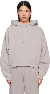 Purple Logo Patch Hoodie